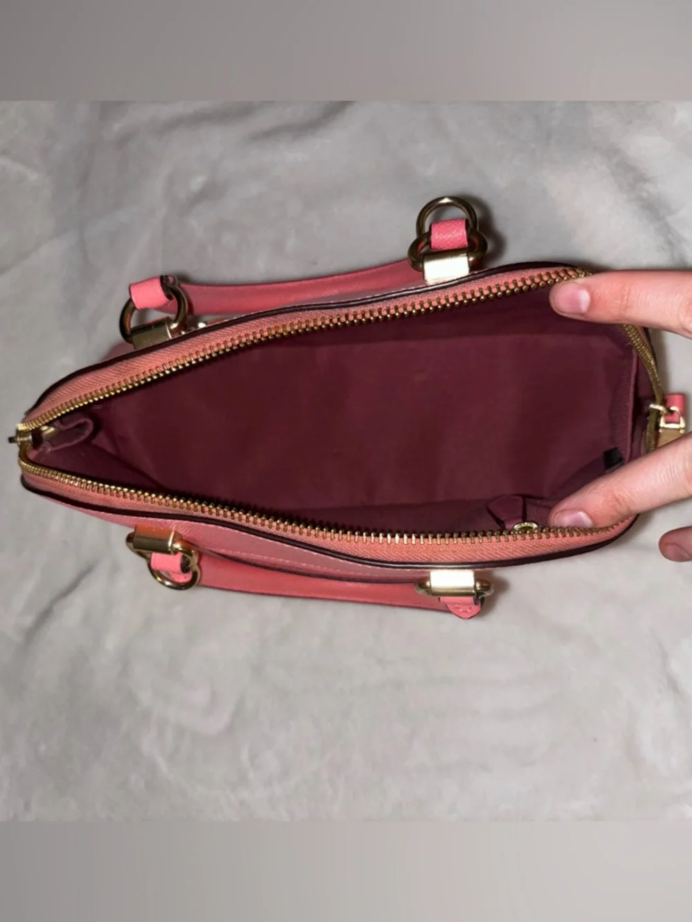 Pink Coach Bag - Picture 4 of 5